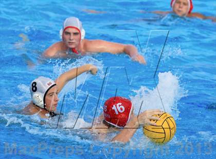 Thumbnail 3 in Cathedral Catholic vs. Santa Fe Christian (CIF SDS D3 Quarterfinal) photogallery.