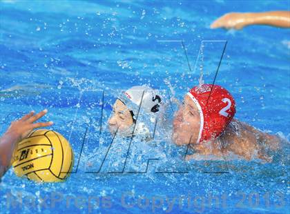 Thumbnail 1 in Cathedral Catholic vs. Santa Fe Christian (CIF SDS D3 Quarterfinal) photogallery.