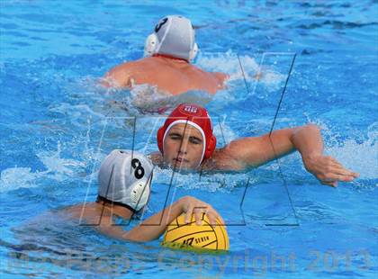 Thumbnail 3 in Cathedral Catholic vs. Santa Fe Christian (CIF SDS D3 Quarterfinal) photogallery.