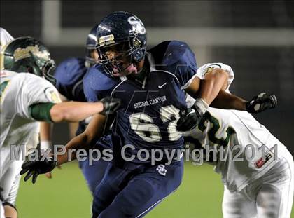 Thumbnail 2 in Le Grand vs. Sierra Canyon (CIF State D4 Final) photogallery.