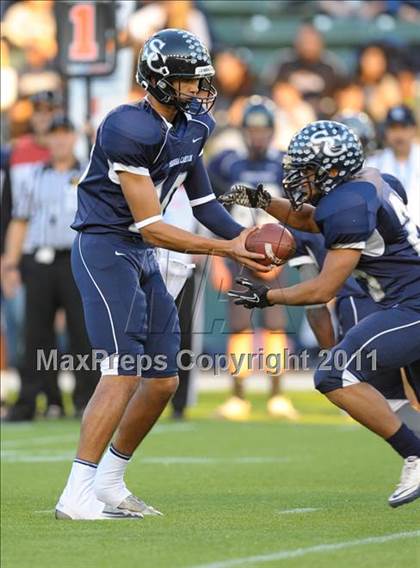 Thumbnail 2 in Le Grand vs. Sierra Canyon (CIF State D4 Final) photogallery.