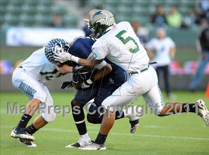 Thumbnail 2 in Le Grand vs. Sierra Canyon (CIF State D4 Final) photogallery.
