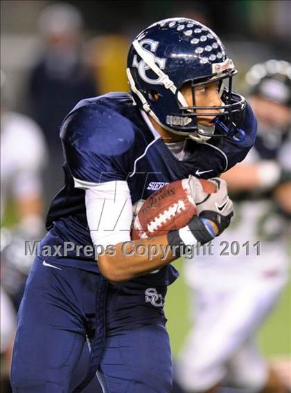 Thumbnail 2 in Le Grand vs. Sierra Canyon (CIF State D4 Final) photogallery.