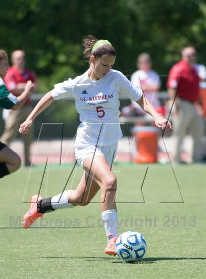 Thumbnail 3 in Cardinal Gibbons vs. St. Stephens (NCHSAA 3A Final) photogallery.