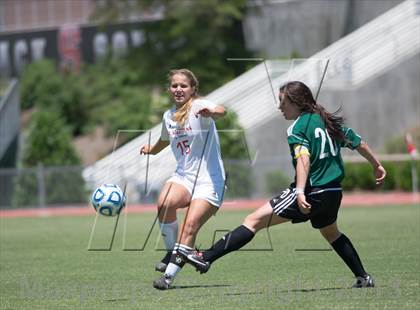 Thumbnail 2 in Cardinal Gibbons vs. St. Stephens (NCHSAA 3A Final) photogallery.