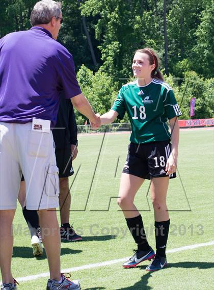 Thumbnail 2 in Cardinal Gibbons vs. St. Stephens (NCHSAA 3A Final) photogallery.