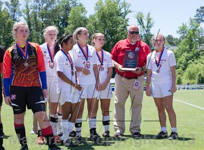 Thumbnail 2 in Cardinal Gibbons vs. St. Stephens (NCHSAA 3A Final) photogallery.