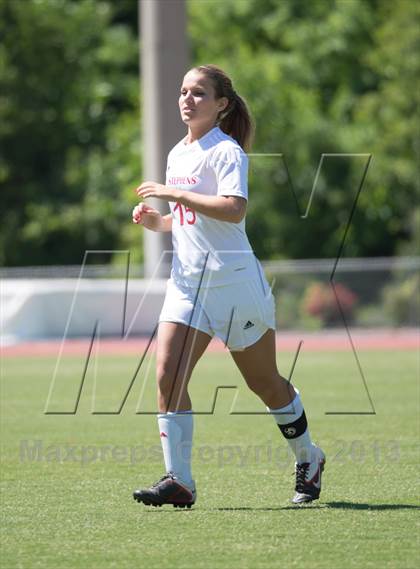 Thumbnail 2 in Cardinal Gibbons vs. St. Stephens (NCHSAA 3A Final) photogallery.