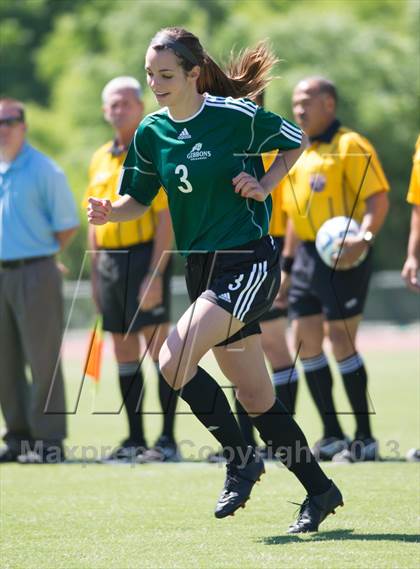 Thumbnail 2 in Cardinal Gibbons vs. St. Stephens (NCHSAA 3A Final) photogallery.