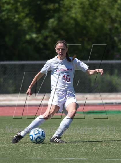 Thumbnail 1 in Cardinal Gibbons vs. St. Stephens (NCHSAA 3A Final) photogallery.