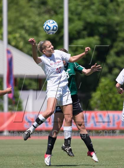 Thumbnail 1 in Cardinal Gibbons vs. St. Stephens (NCHSAA 3A Final) photogallery.