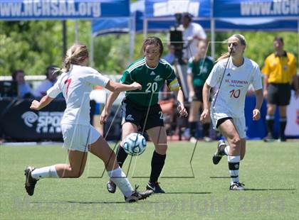 Thumbnail 1 in Cardinal Gibbons vs. St. Stephens (NCHSAA 3A Final) photogallery.