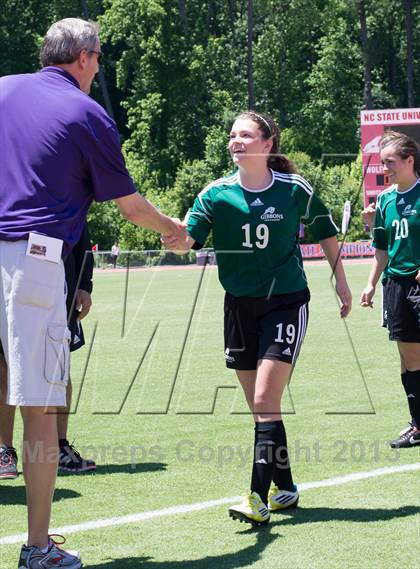 Thumbnail 3 in Cardinal Gibbons vs. St. Stephens (NCHSAA 3A Final) photogallery.