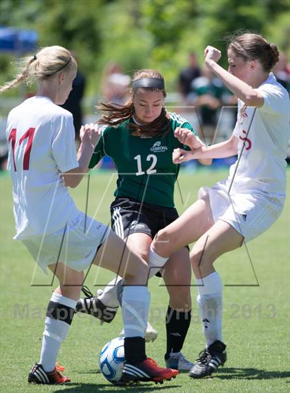 Thumbnail 2 in Cardinal Gibbons vs. St. Stephens (NCHSAA 3A Final) photogallery.