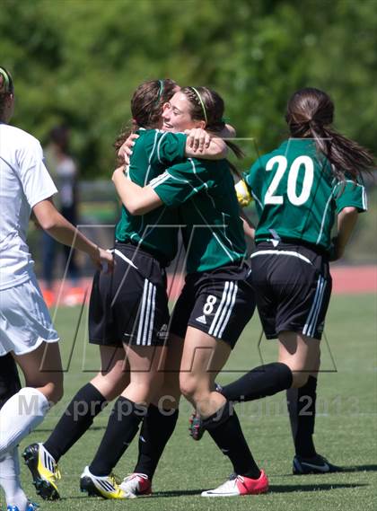 Thumbnail 2 in Cardinal Gibbons vs. St. Stephens (NCHSAA 3A Final) photogallery.