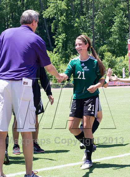 Thumbnail 2 in Cardinal Gibbons vs. St. Stephens (NCHSAA 3A Final) photogallery.