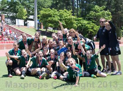 Thumbnail 1 in Cardinal Gibbons vs. St. Stephens (NCHSAA 3A Final) photogallery.