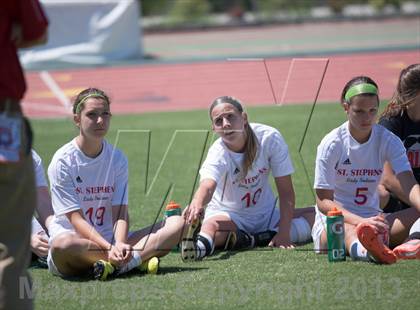 Thumbnail 3 in Cardinal Gibbons vs. St. Stephens (NCHSAA 3A Final) photogallery.