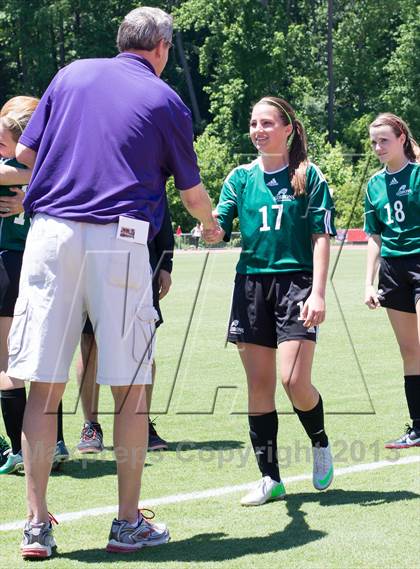 Thumbnail 1 in Cardinal Gibbons vs. St. Stephens (NCHSAA 3A Final) photogallery.