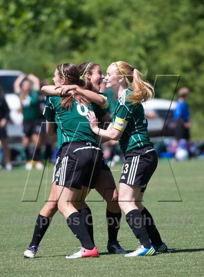 Thumbnail 2 in Cardinal Gibbons vs. St. Stephens (NCHSAA 3A Final) photogallery.