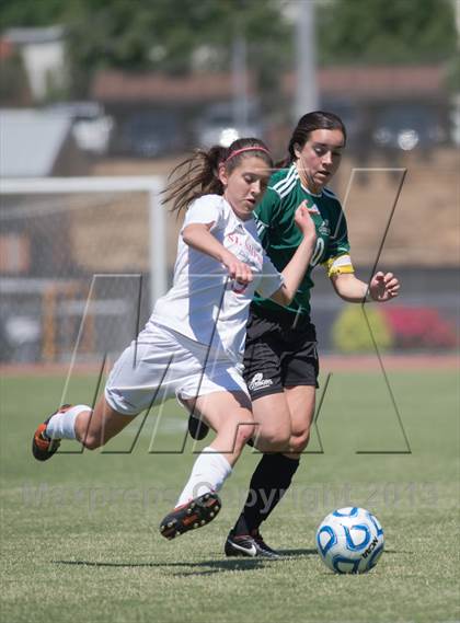 Thumbnail 2 in Cardinal Gibbons vs. St. Stephens (NCHSAA 3A Final) photogallery.