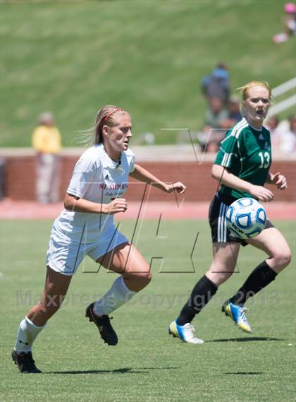 Thumbnail 2 in Cardinal Gibbons vs. St. Stephens (NCHSAA 3A Final) photogallery.