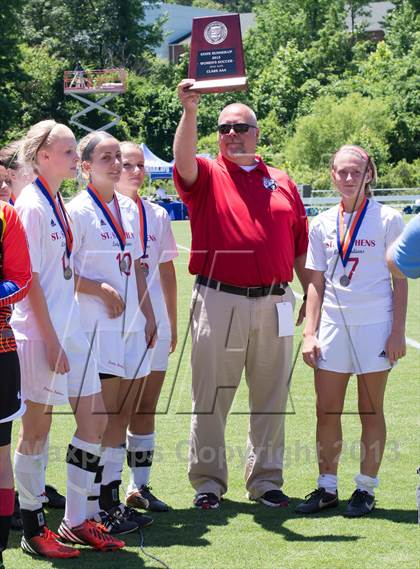 Thumbnail 3 in Cardinal Gibbons vs. St. Stephens (NCHSAA 3A Final) photogallery.