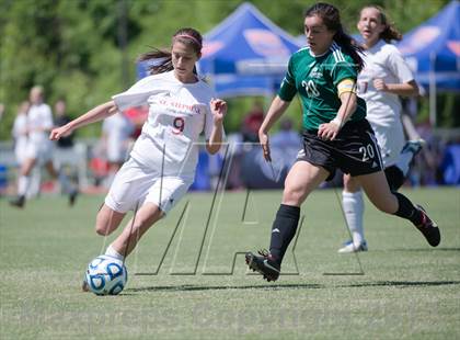 Thumbnail 1 in Cardinal Gibbons vs. St. Stephens (NCHSAA 3A Final) photogallery.