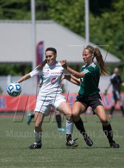 Thumbnail 3 in Cardinal Gibbons vs. St. Stephens (NCHSAA 3A Final) photogallery.