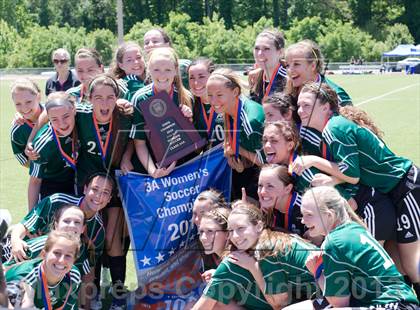 Thumbnail 1 in Cardinal Gibbons vs. St. Stephens (NCHSAA 3A Final) photogallery.
