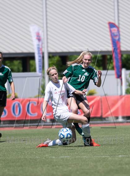 Thumbnail 3 in Cardinal Gibbons vs. St. Stephens (NCHSAA 3A Final) photogallery.