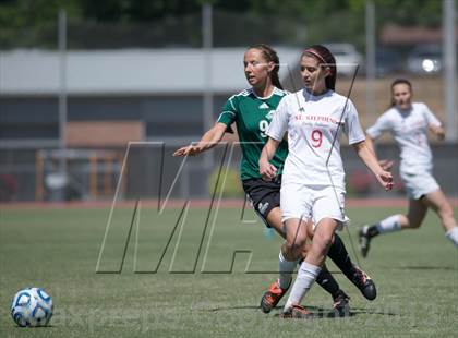 Thumbnail 2 in Cardinal Gibbons vs. St. Stephens (NCHSAA 3A Final) photogallery.