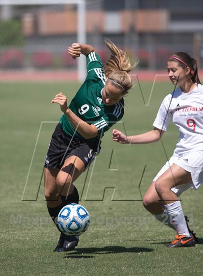 Thumbnail 3 in Cardinal Gibbons vs. St. Stephens (NCHSAA 3A Final) photogallery.