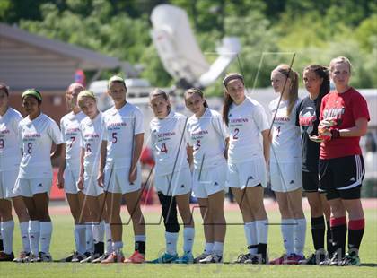 Thumbnail 2 in Cardinal Gibbons vs. St. Stephens (NCHSAA 3A Final) photogallery.