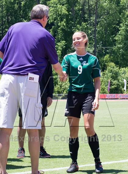 Thumbnail 2 in Cardinal Gibbons vs. St. Stephens (NCHSAA 3A Final) photogallery.