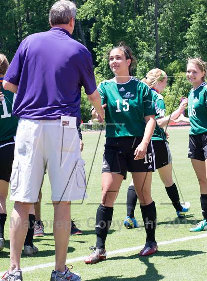 Thumbnail 2 in Cardinal Gibbons vs. St. Stephens (NCHSAA 3A Final) photogallery.