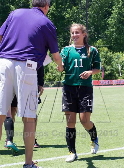 Thumbnail 1 in Cardinal Gibbons vs. St. Stephens (NCHSAA 3A Final) photogallery.