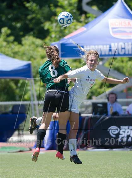 Thumbnail 3 in Cardinal Gibbons vs. St. Stephens (NCHSAA 3A Final) photogallery.