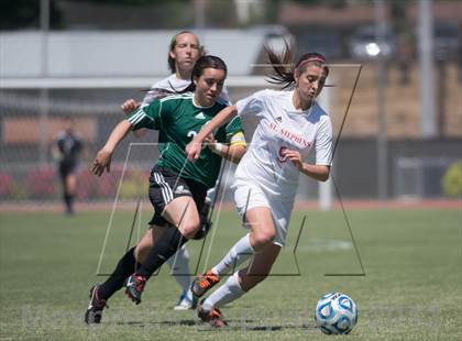 Thumbnail 1 in Cardinal Gibbons vs. St. Stephens (NCHSAA 3A Final) photogallery.