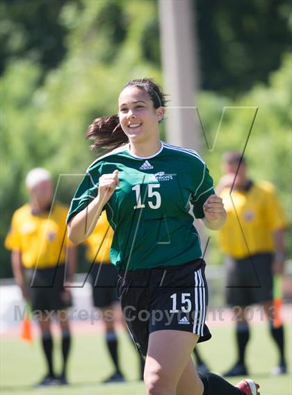 Thumbnail 2 in Cardinal Gibbons vs. St. Stephens (NCHSAA 3A Final) photogallery.