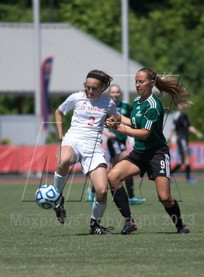Thumbnail 1 in Cardinal Gibbons vs. St. Stephens (NCHSAA 3A Final) photogallery.