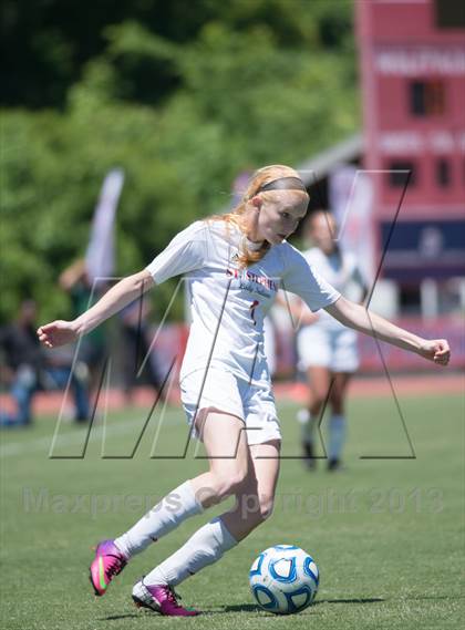 Thumbnail 2 in Cardinal Gibbons vs. St. Stephens (NCHSAA 3A Final) photogallery.