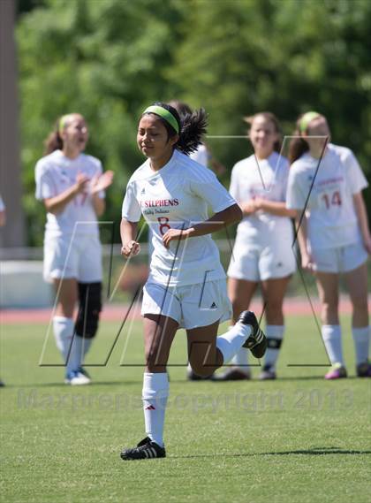 Thumbnail 1 in Cardinal Gibbons vs. St. Stephens (NCHSAA 3A Final) photogallery.