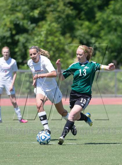 Thumbnail 2 in Cardinal Gibbons vs. St. Stephens (NCHSAA 3A Final) photogallery.