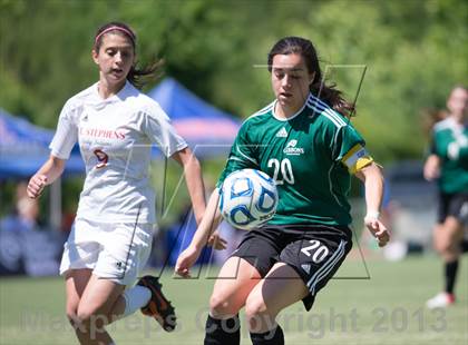 Thumbnail 1 in Cardinal Gibbons vs. St. Stephens (NCHSAA 3A Final) photogallery.