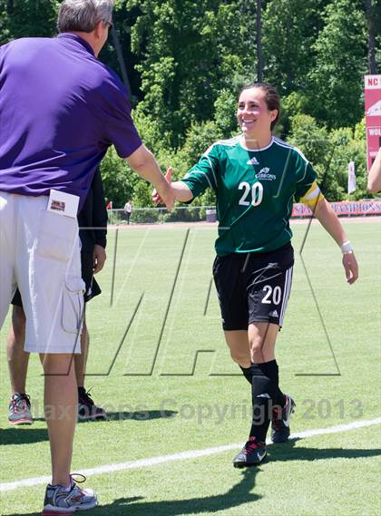 Thumbnail 1 in Cardinal Gibbons vs. St. Stephens (NCHSAA 3A Final) photogallery.