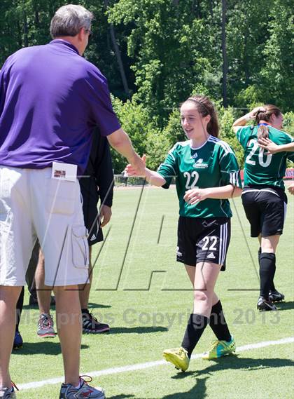 Thumbnail 3 in Cardinal Gibbons vs. St. Stephens (NCHSAA 3A Final) photogallery.