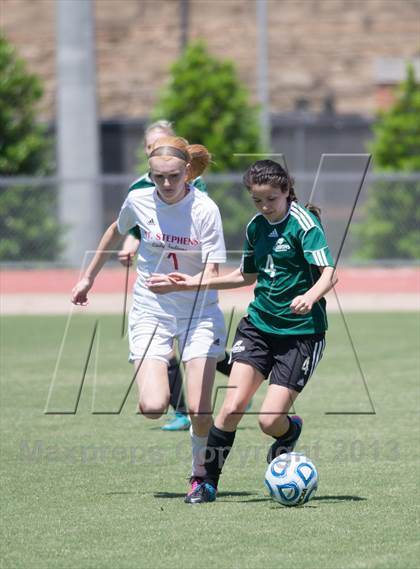 Thumbnail 2 in Cardinal Gibbons vs. St. Stephens (NCHSAA 3A Final) photogallery.