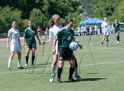 Thumbnail 2 in Cardinal Gibbons vs. St. Stephens (NCHSAA 3A Final) photogallery.
