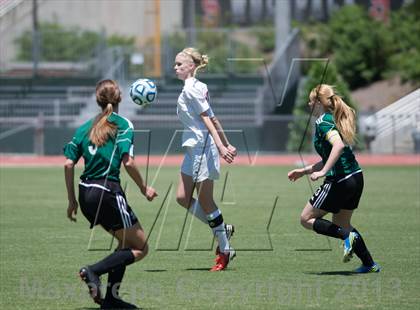 Thumbnail 1 in Cardinal Gibbons vs. St. Stephens (NCHSAA 3A Final) photogallery.